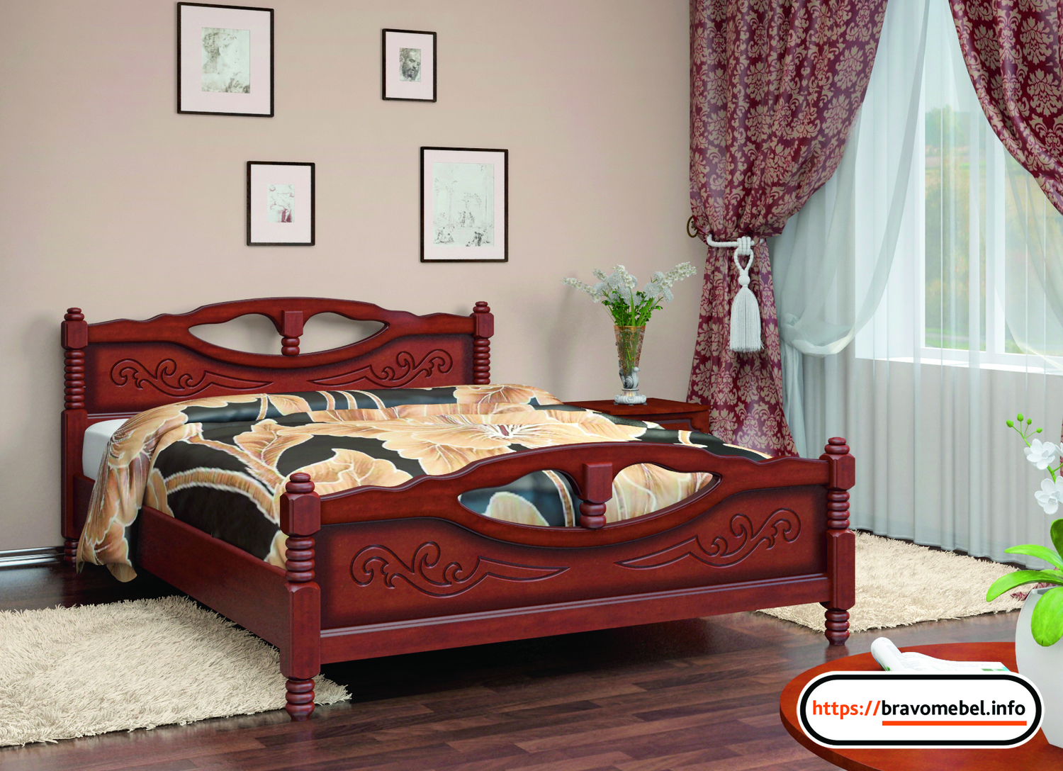 Кликните для увеличения изображения КРОВАТЬ
