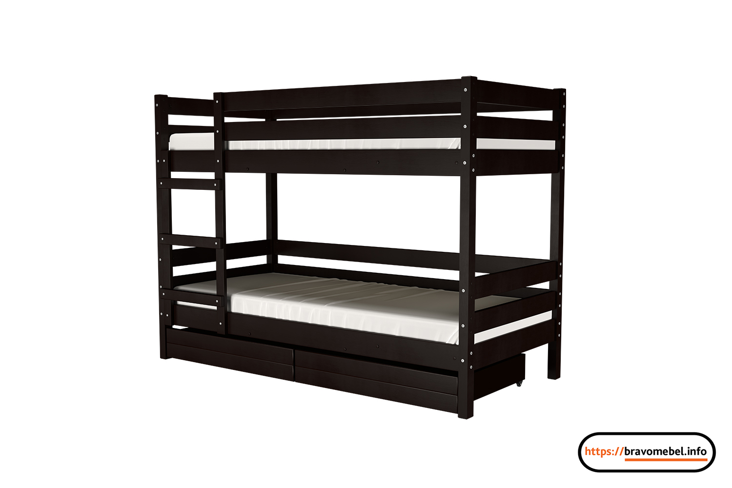 Детская 2-х ярусная кровать 