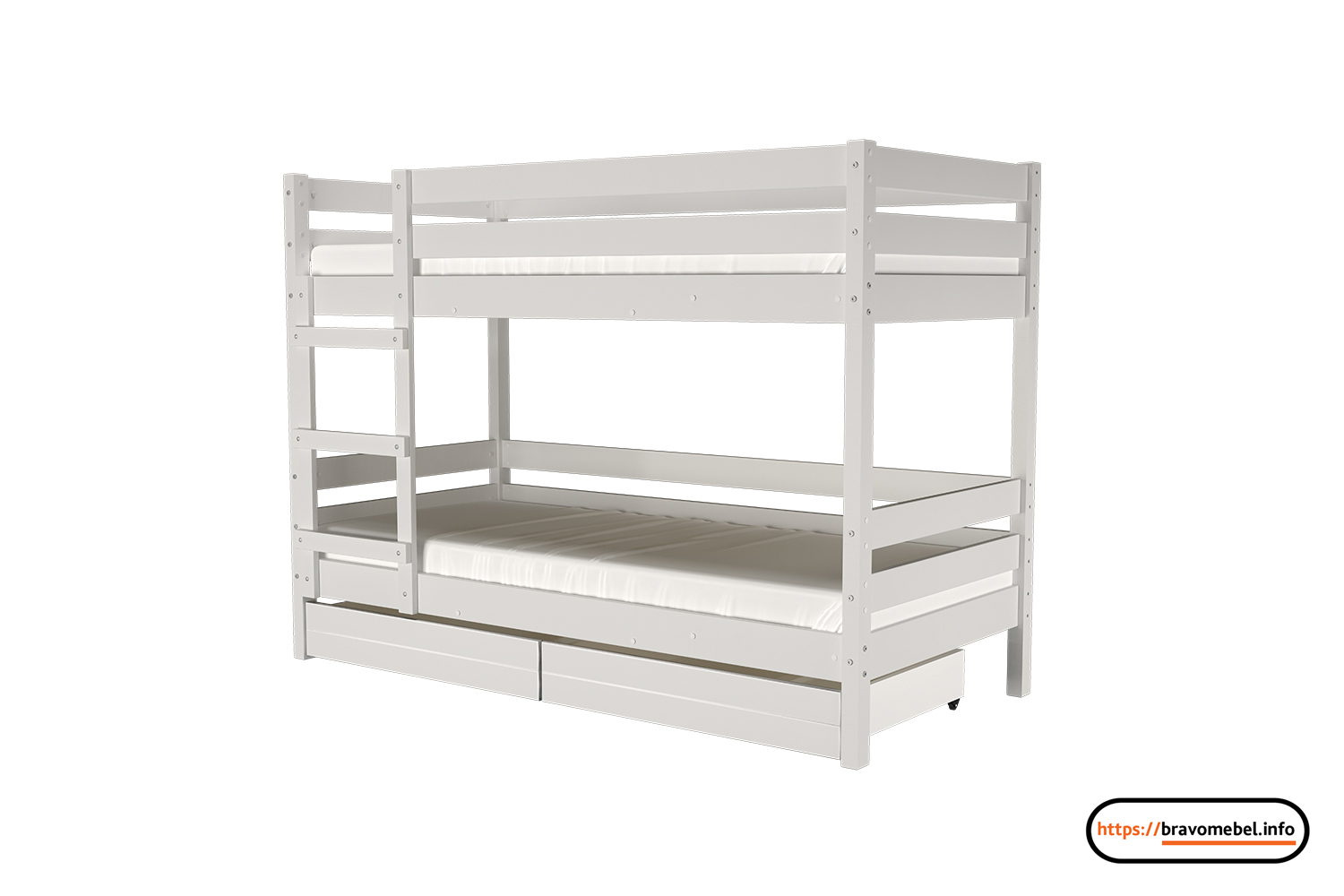 Детская 2-х ярусная кровать 