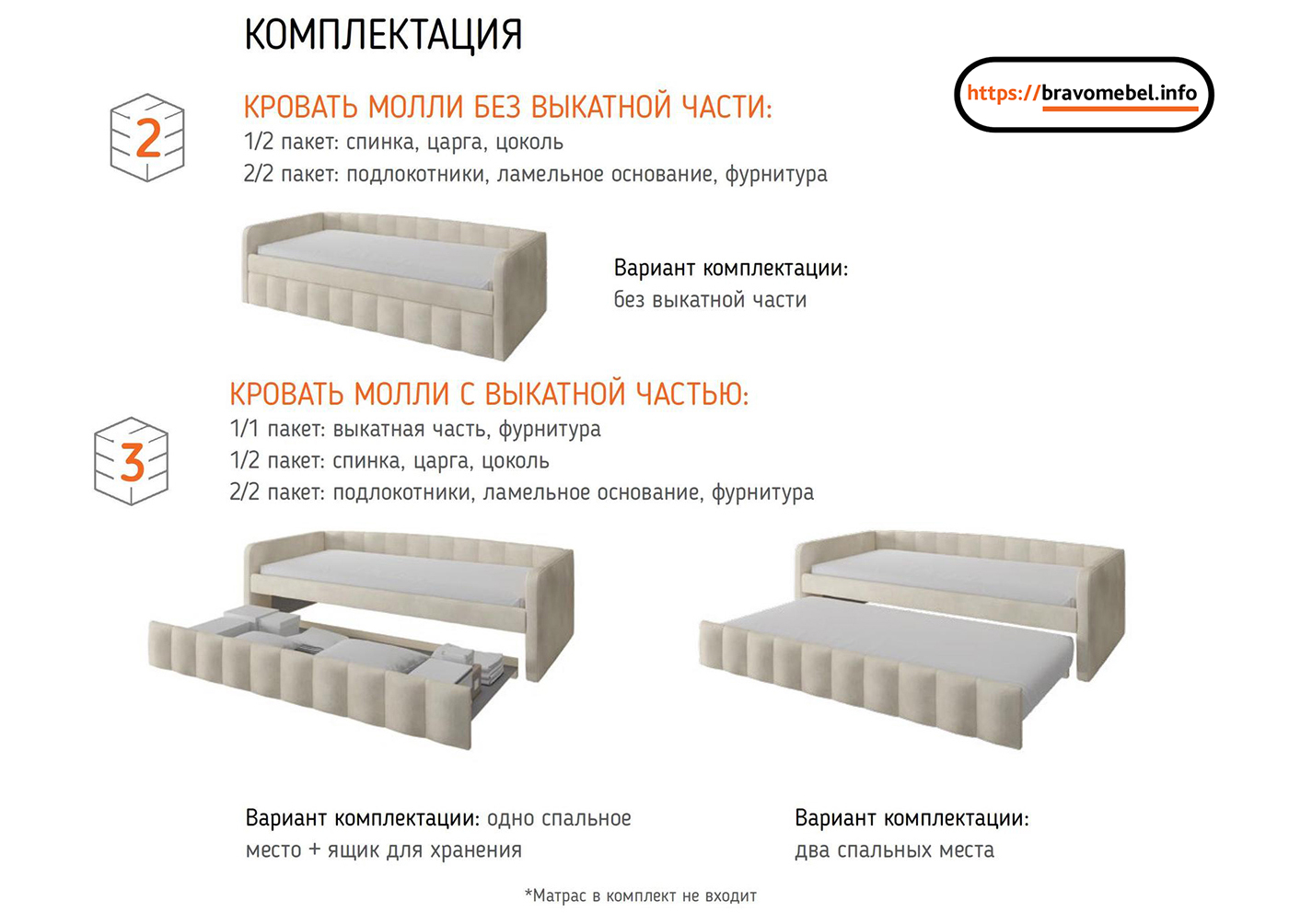 КРОВАТЬ 
